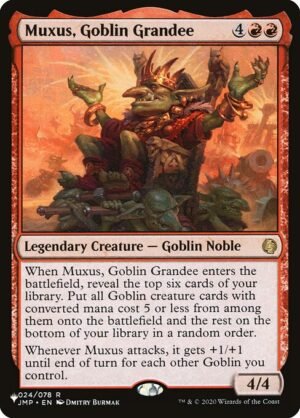 Muxus, Goblin Grandee<br /><span class="collector-number">Collector No. JMP-24</span>