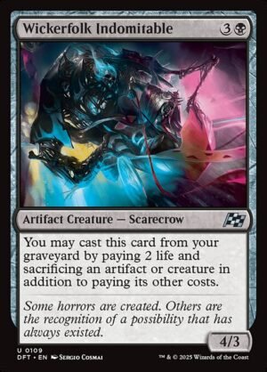 Wickerfolk Indomitable<br /><span class="collector-number">Collector No. 109</span>