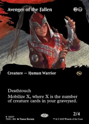 Avenger of the Fallen (Borderless)<br /><span class="collector-number">Collector No. 337</span>