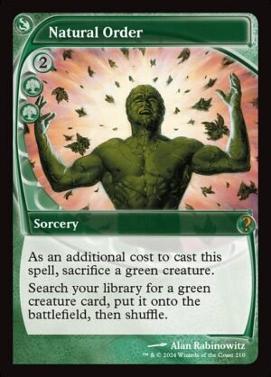 Natural Order (Future Sight)<br /><span class="collector-number">Collector No. 210</span>