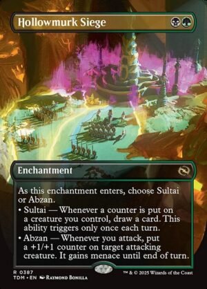 Hollowmurk Siege (Borderless)<br /><span class="collector-number">Collector No. 387</span>
