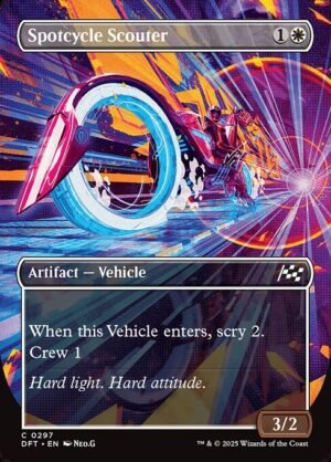 Spotcycle Scouter (Borderless)<br /><span class="collector-number">Collector No. 297</span>