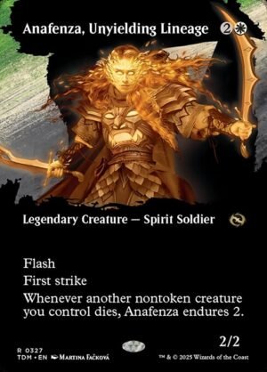 Anafenza, Unyielding Lineage (Borderless)<br /><span class="collector-number">Collector No. 327</span>