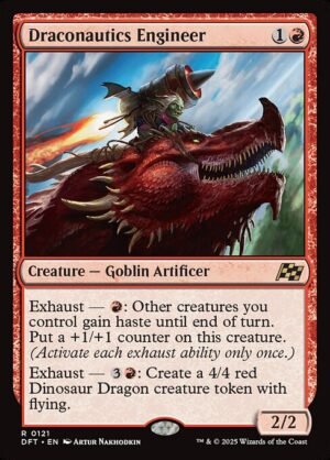Draconautics Engineer - Foil<br /><span class="collector-number">Collector No. 121</span>