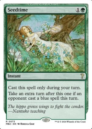Seedtime (White Border)<br /><span class="collector-number">Collector No. 73</span>