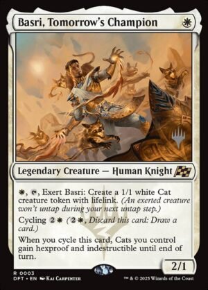 Basri, Tomorrow's Champion - Foil<br /><span class="collector-number">Collector No. 3p</span>