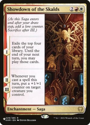 Showdown of the Skalds<br /><span class="collector-number">Collector No. KHM-229</span>