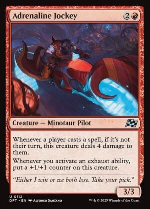 Adrenaline Jockey<br /><span class="collector-number">Collector No. 112</span>