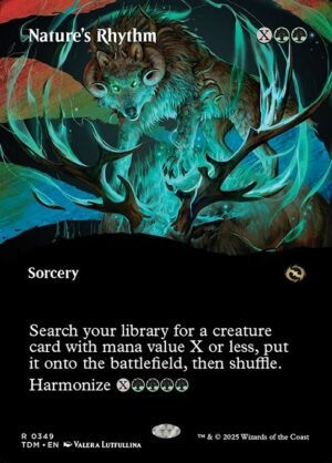 Nature's Rhythm (Borderless) - Foil<br /><span class="collector-number">Collector No. 349</span>