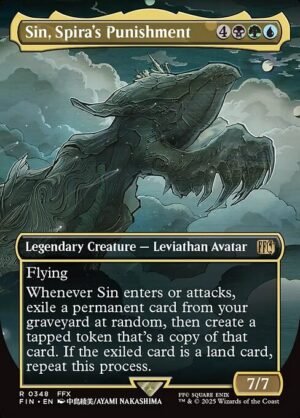 Sin, Spira's Punishment (Borderless)<br /><span class="collector-number">Collector No. 348</span>