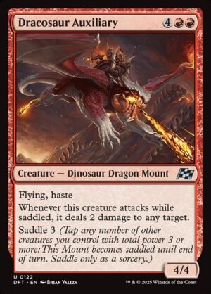 Dracosaur Auxiliary<br /><span class="collector-number">Collector No. 122</span>