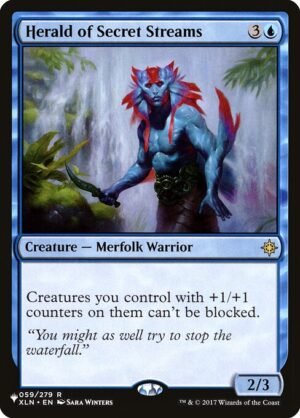 Herald of Secret Streams<br /><span class="collector-number">Collector No. XLN-59</span>