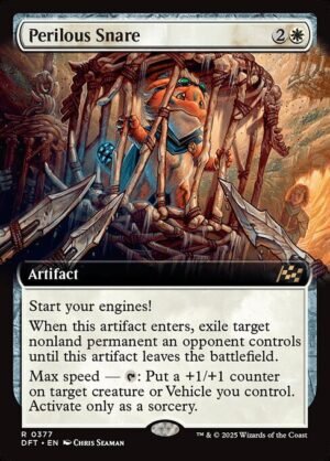 Perilous Snare (Extended Art)<br /><span class="collector-number">Collector No. 377</span>