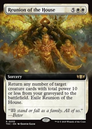 Reunion of the House (Extended Art)<br /><span class="collector-number">Collector No. 55</span>