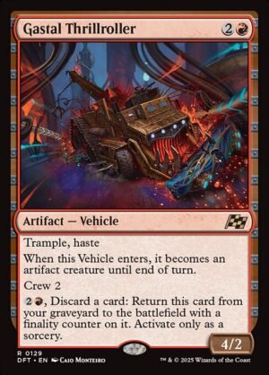 Gastal Thrillroller - Foil<br /><span class="collector-number">Collector No. 129</span>