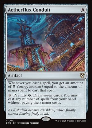 Aetherflux Conduit<br /><span class="collector-number">Collector No. 17</span>
