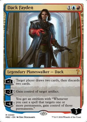 Dack Fayden (White Border)<br /><span class="collector-number">Collector No. 80</span>