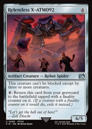 Relentless X-ATM092<br /><span class="collector-number">Collector No. 268</span>