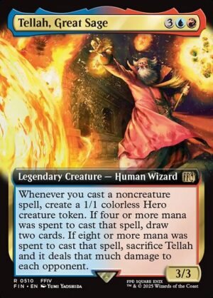 Tellah, Great Sage (Extended Art)<br /><span class="collector-number">Collector No. 510</span>