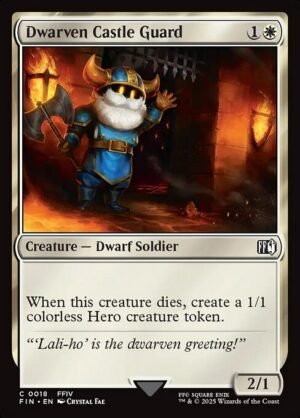 Dwarven Castle Guard<br /><span class="collector-number">Collector No. 18</span>