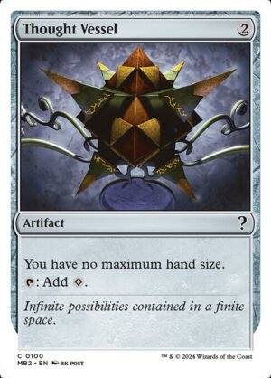 Thought Vessel (White Border)<br /><span class="collector-number">Collector No. 100</span>