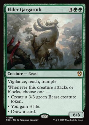 Elder Gargaroth<br /><span class="collector-number">Collector No. 111</span>