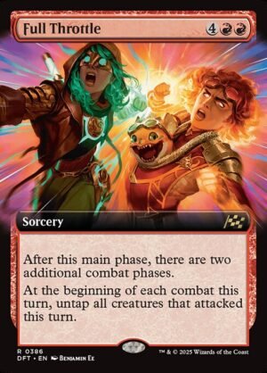 Full Throttle (Extended Art) - Foil<br /><span class="collector-number">Collector No. 386</span>