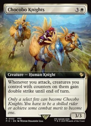 Chocobo Knights (Extended Art)<br /><span class="collector-number">Collector No. 102</span>