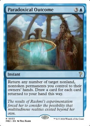 Paradoxical Outcome (White Border)<br /><span class="collector-number">Collector No. 33</span>