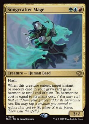 Songcrafter Mage - Foil<br /><span class="collector-number">Collector No. 225p</span>