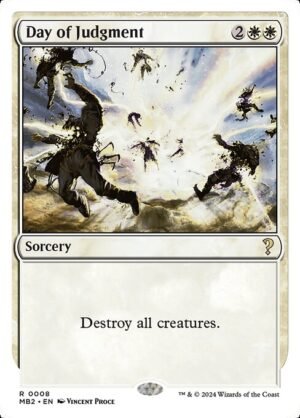 Day of Judgment (White Border)<br /><span class="collector-number">Collector No. 8</span>