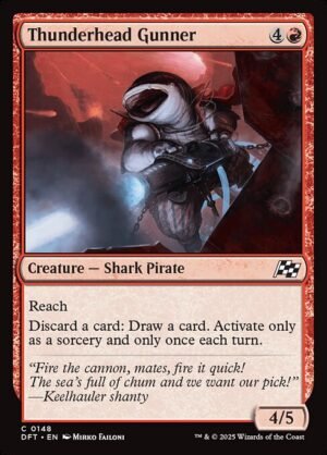 Thunderhead Gunner<br /><span class="collector-number">Collector No. 148</span>