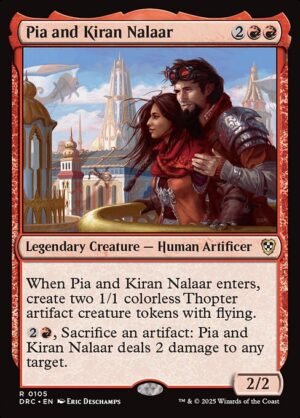Pia and Kiran Nalaar<br /><span class="collector-number">Collector No. 105</span>