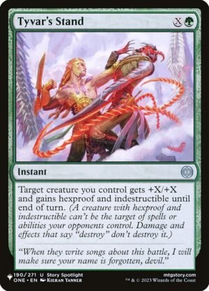 Tyvar's Stand<br /><span class="collector-number">Collector No. ONE-190</span>