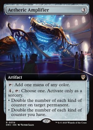 Aetheric Amplifier (Extended Art)<br /><span class="collector-number">Collector No. 34</span>