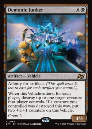 Demonic Junker<br /><span class="collector-number">Collector No. 83p</span>