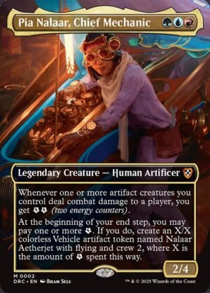 Pia Nalaar, Chief Mechanic (Borderless)<br /><span class="collector-number">Collector No. 2</span>