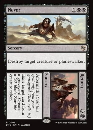 Never // Return<br /><span class="collector-number">Collector No. 96</span>