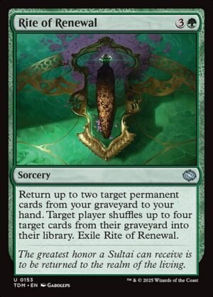 Rite of Renewal<br /><span class="collector-number">Collector No. 153</span>