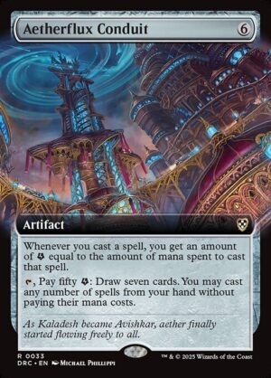 Aetherflux Conduit (Extended Art)<br /><span class="collector-number">Collector No. 33</span>