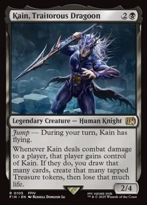 Kain, Traitorous Dragoon - Foil<br /><span class="collector-number">Collector No. 105</span>