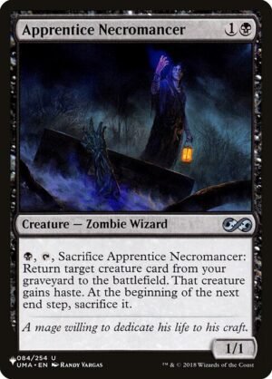 Apprentice Necromancer<br /><span class="collector-number">Collector No. UMA-84</span>