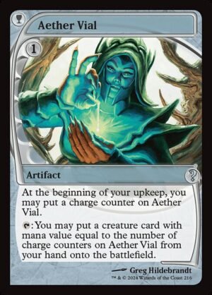 Aether Vial (Future Sight)<br /><span class="collector-number">Collector No. 216</span>