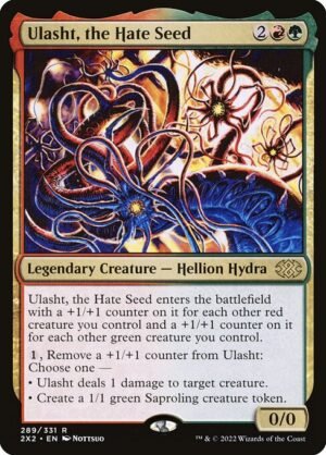 Ulasht, the Hate Seed<br /><span class="collector-number">Collector No. 289</span>