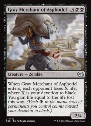 Gray Merchant of Asphodel<br /><span class="collector-number">Collector No. 142</span>