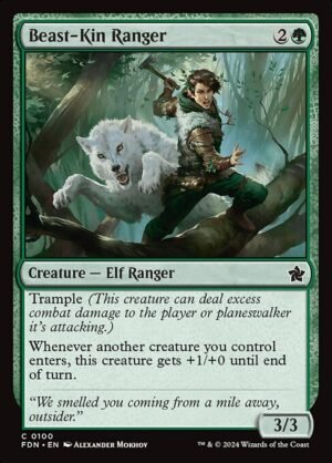 Beast-Kin Ranger<br /><span class="collector-number">Collector No. 100</span>