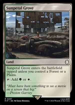 Sunpetal Grove<br /><span class="collector-number">Collector No. 297</span>