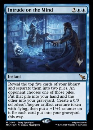 Intrude on the Mind - Foil<br /><span class="collector-number">Collector No. 61p</span>