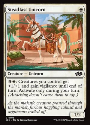 Steadfast Unicorn<br /><span class="collector-number">Collector No. 103</span>
