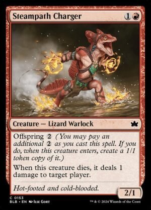 Steampath Charger<br /><span class="collector-number">Collector No. 153</span>